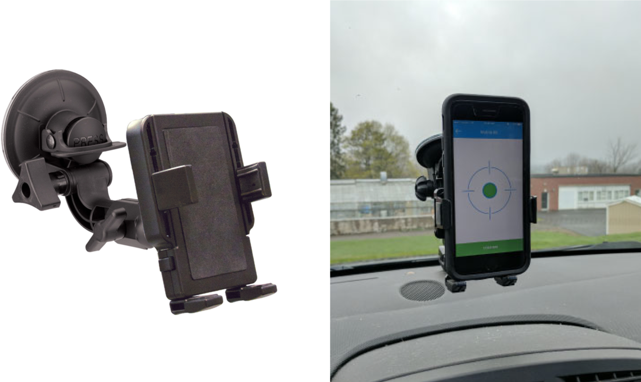 Step 1 Mount Phone TotalPave